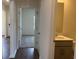 Hallway leading to bathroom and bedroom at 323 Palmetto Sand Loop, Conway, SC 29527