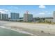 A sprawling beachfront with pristine sands and sparkling blue waters at 9820 Queensway Blvd. # 1501, Myrtle Beach, SC 29572