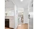 Bright entryway with a view of the kitchen and living area, offering a welcoming first impression at 9820 Queensway Blvd. # 1501, Myrtle Beach, SC 29572