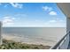 Stunning ocean view from the balcony, showcasing the beautiful beach and clear blue water at 9820 Queensway Blvd. # 1501, Myrtle Beach, SC 29572