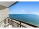 Balcony with a beautiful view of the ocean at 1501 S Ocean Blvd. # 1541, Myrtle Beach, SC 29577