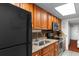 Well-equipped kitchen features stainless steel appliances, granite countertops, and ample cabinet space at 1501 S Ocean Blvd. # 1541, Myrtle Beach, SC 29577