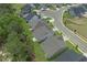 This aerial view showcases the home's location within a residential community at 2441 Campton Loop, Conway, SC 29527