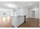 Bright kitchen featuring a center island with pendant lighting and stainless steel appliances at 2472 Campton Loop, Conway, SC 29527