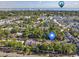 Aerial view of the community highlighting its proximity to the beach and local amenities at 86 Shadow Moss Pl. # 86, North Myrtle Beach, SC 29582