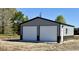 Detached two car garage providing ample space for vehicles and storage at 217 Shady Pines Ct., Conway, SC 29527