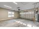 Spacious two car garage with concrete floor and bright lighting at 217 Shady Pines Ct., Conway, SC 29527
