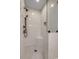 Tiled shower with bronze fixtures and built-in niche at 217 Shady Pines Ct., Conway, SC 29527