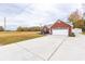 Spacious driveway leading to a two-car garage at 1200 Bergen Dr., Loris, SC 29569