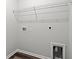 Laundry room with shelving and hookups at 197 Six Mile Creek Dr., Georgetown, SC 29440
