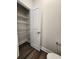 This pantry features a door and adjustable wire shelving, great for storage at 2770 Daisy Rd., Loris, SC 29569