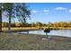 Relaxing picnic area by the water with grill at 597 Blue River Ct. # 2F, Myrtle Beach, SC 29579