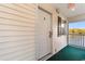 Exterior view of condo with balcony and golf course view at 597 Blue River Ct. # 2F, Myrtle Beach, SC 29579