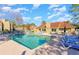 Enjoy a refreshing swim in this sparkling pool, surrounded by comfortable lounge chairs and a sunny patio at 100 G Myrtle Greens Dr. # G, Conway, SC 29526