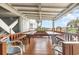 Shared outdoor picnic tables and seating at 2405 S Ocean Blvd. # 207, North Myrtle Beach, SC 29582