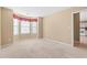 Cozy bedroom with a bay window that offers ample sunlight and views of the surrounding neighborhood at 352 Mckendree Ln., Myrtle Beach, SC 29579