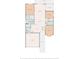 Detailed floor plan of the house, illustrating layout of rooms, and dimensions at 352 Mckendree Ln., Myrtle Beach, SC 29579