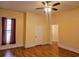 Bedroom with natural light from a window and laminate wood flooring at 306 E Godbold St., Marion, SC 29571