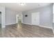 Spacious bedroom features wood floors, two closets, and plenty of room for furniture at 8044 Fort Hill Way, Myrtle Beach, SC 29579