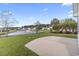 Peaceful backyard view featuring a pond with a water fountain feature at 1133 Spalding Ct., Surfside Beach, SC 29575