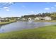 Scenic community pond view complete with water fountain and well-maintained landscaping at 1133 Spalding Ct., Surfside Beach, SC 29575