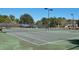 The Bays of Prince Creek tennis courts, featuring well-maintained courts and lush greenery at 64 Summerlight Dr., Murrells Inlet, SC 29576