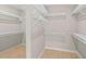 Spacious walk-in closet featuring custom shelving and ample storage space for optimal organization and convenience at 377 Starlit Way, Myrtle Beach, SC 29579