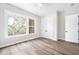 Bedroom with hardwood floors and a double door closet at 1017 Tarpon Pond Rd., North Myrtle Beach, SC 29582