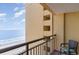 Relaxing balcony offers stunning ocean views, perfect for enjoying the coastal breeze and scenery at 6900 N Ocean Blvd. # 1135, Myrtle Beach, SC 29572