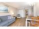 Inviting living space featuring cozy sofa, and open floor plan at 6900 N Ocean Blvd. # 1135, Myrtle Beach, SC 29572