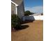 Spacious backyard with a privacy fence and green grass at 741 Londonberry Ct., Conway, SC 29526