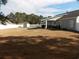 Large backyard with a shed and covered patio, perfect for outdoor activities and relaxation at 741 Londonberry Ct., Conway, SC 29526
