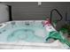 An inviting hot tub with clear, clean water and space for multiple users at 741 Londonberry Ct., Conway, SC 29526
