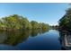 Scenic view of a wide river with trees reflecting on the water at 741 Londonberry Ct., Conway, SC 29526
