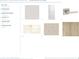 Stylish interior selections including wall paint, flooring, door handles, and carpet options at 2620 Hillbourne Loop, North Myrtle Beach, SC 29582