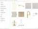 Elegant kitchen finishes with cabinets, countertops, backsplash, faucet, sink, and modern lighting fixtures at 2620 Hillbourne Loop, North Myrtle Beach, SC 29582