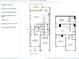 Floorplan showing layout of two levels with the dimensions of rooms at 2628 Hillbourne Loop, North Myrtle Beach, SC 29582