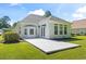 The home has a lovely backyard and patio area, perfect for entertaining or relaxing at 765 Ashley Manor Dr., Longs, SC 29568