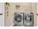 Convenient laundry area equipped with modern washer and dryer units for efficient laundry care at 1139 Parish Way, Myrtle Beach, SC 29577