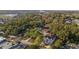 Aerial view showing home's location near the water at 4502 Eyerly St., North Myrtle Beach, SC 29582