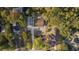 Aerial view of the house and surrounding area at 4502 Eyerly St., North Myrtle Beach, SC 29582