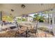 Inviting front porch with table and chairs, perfect for relaxing outdoors at 4502 Eyerly St., North Myrtle Beach, SC 29582