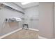 Spacious walk-in closet with ample storage shelving for clothes, linens, and accessories at 613 Lee Ave., Murrells Inlet, SC 29576