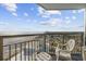 Balcony view overlooking the ocean and beach at 6804 N Ocean Blvd. # 1537, Myrtle Beach, SC 29572