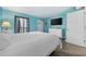 Comfortable bedroom with a queen-size bed and dresser at 6804 N Ocean Blvd. # 1537, Myrtle Beach, SC 29572