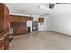 Spacious garage includes cabinetry, utility sink and plenty of room for storage at 126 Pickering Dr., Murrells Inlet, SC 29576