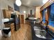 Modern kitchen with stainless steel appliances and wood cabinets at 187 Alston Rd., Pawleys Island, SC 29585