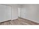 Bedroom with double closets and hardwood floors at 3943 Gladiola Ct. # 204, Myrtle Beach, SC 29588
