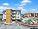 Exterior of building with balconies and a swimming pool at 300 63Rd Ave. N # 306-C, North Myrtle Beach, SC 29582
