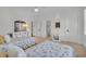 Charming bedroom with two twin beds and ensuite bathroom at 112 Cockle Shell Ct., Pawleys Island, SC 29585